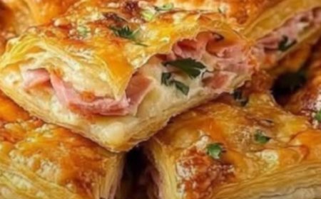 HAM & CHEESE PUFF PASTRIES