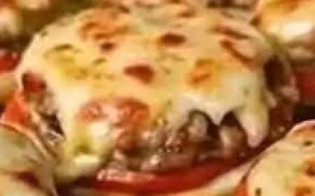Mini Pizza Burgers Recipe