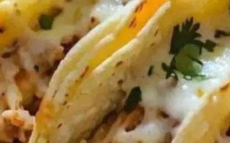 Creamy Cheesy Chicken Tacos