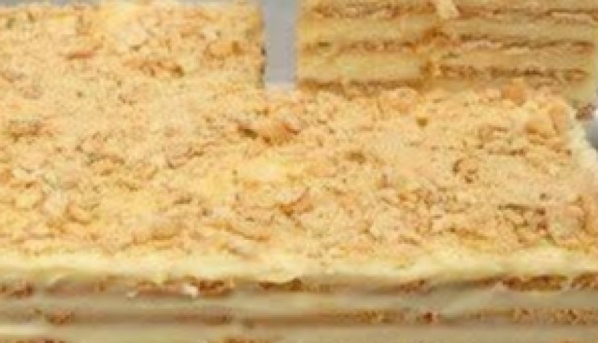 Homemade dessert with 5 simple ingredients