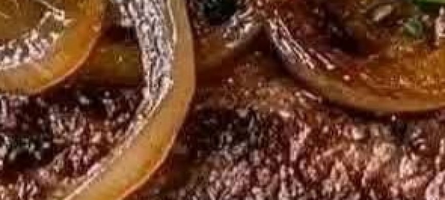 Caramelized Ribeye Steak with Creamy Mashed Potatoes