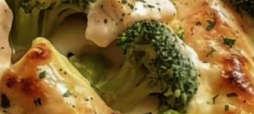 Creamy Broccoli and Chicken Pasta Bake
