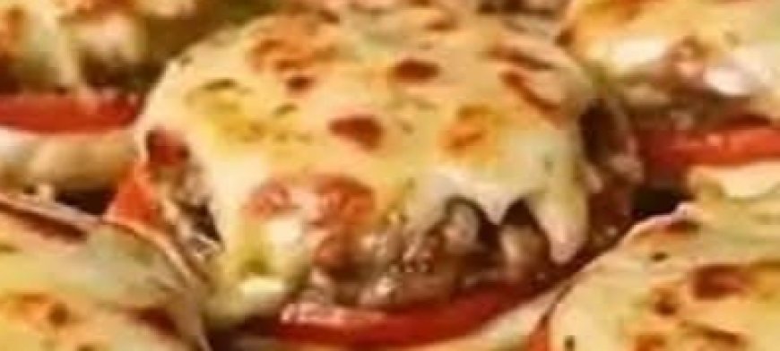 Mini Pizza Burgers Recipe