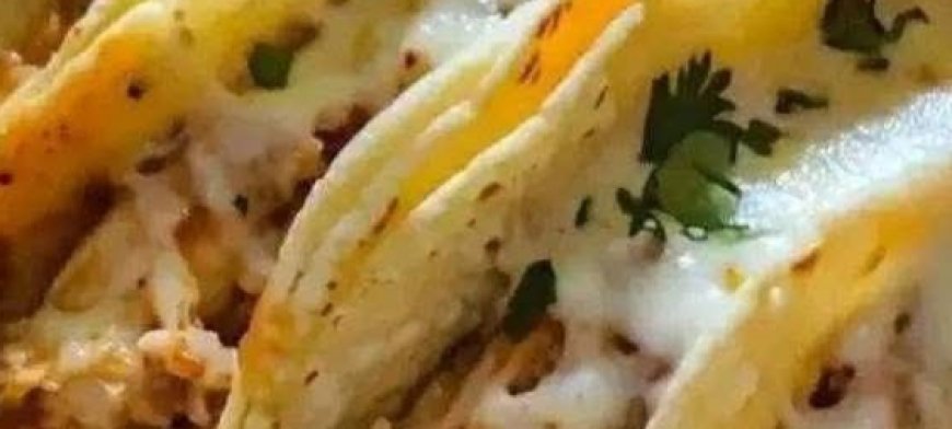 Creamy Cheesy Chicken Tacos