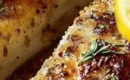 Lemon Herb Baked Fish Fillets