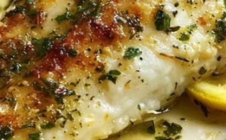 Baked Lemon Herb Fish Fillets