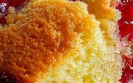 Cherry Butter Cake Recipe