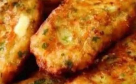 Golden Crispy Zucchini and Potato Fritters