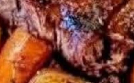 Roast Potatoes Carrots and Onions