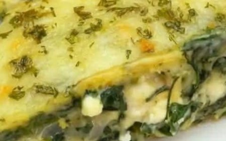 Spinach and Feta Savory Pie