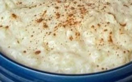 old fashioned rice pudding