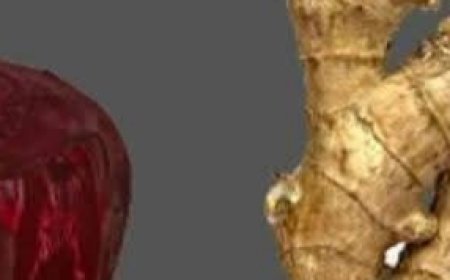 Natural bomb to cleanse the liver and blood vessels: beetroot and ginger