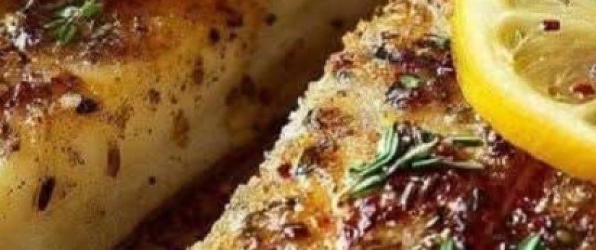 Lemon Herb Baked Fish Fillets