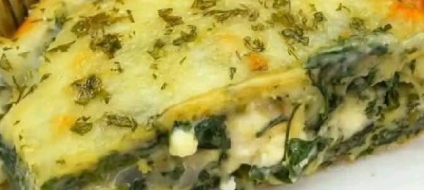 Spinach and Feta Savory Pie