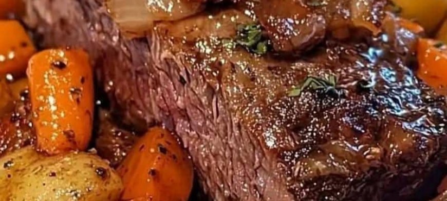 Pot Roast with Carrots and Potatoes Recipe