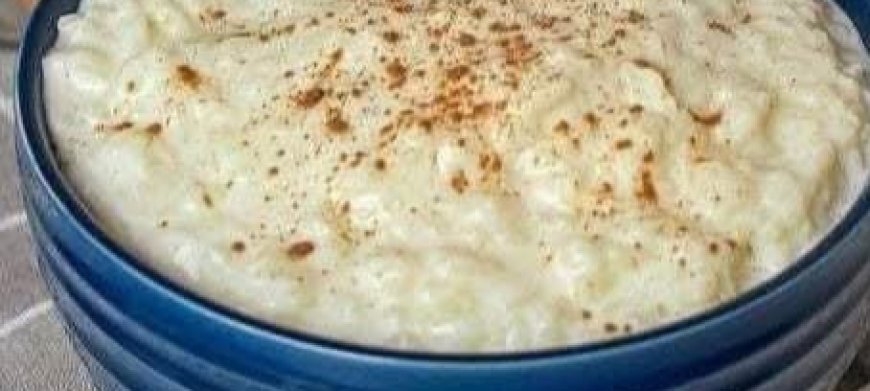 old fashioned rice pudding