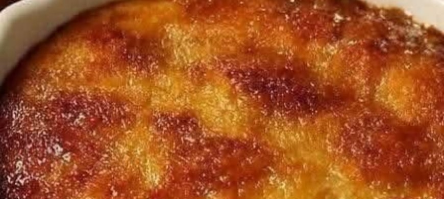 Lazy Man’s Peach Cobbler