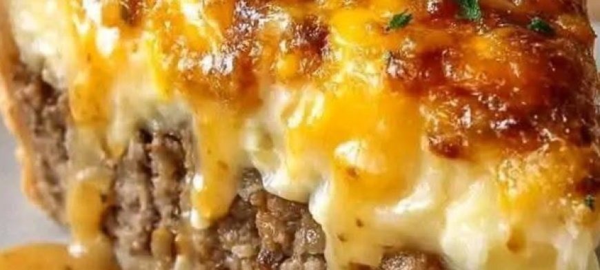 Southern Style Cheeseburger Pie