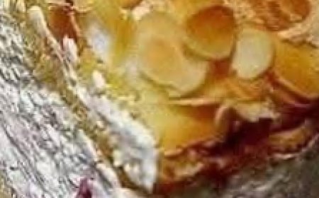 Almond Strawberry Cream Cake