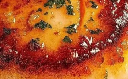 Garlic Butter Baked Scallops