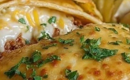 Loaded Cheesy Pocket Tacos Recipe!!!