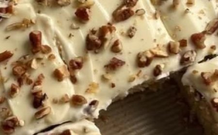 Hummingbird Sheet Cake