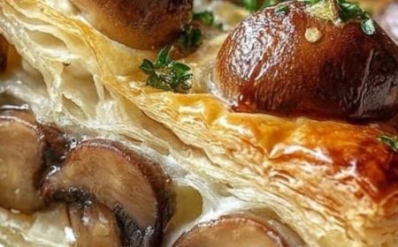 savory Mushroom Puff