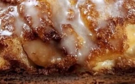 Cinnamon Swirl Apple Fritter Bread