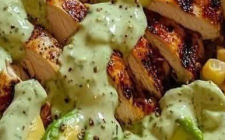 Grilled Chicken & Avocado Salad Bowl