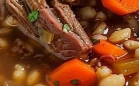 Classic Beef Barley Soup Recipe