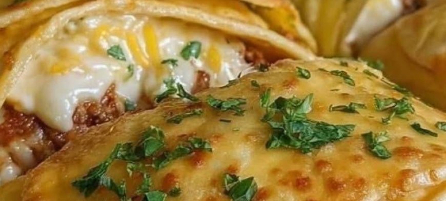 Loaded Cheesy Pocket Tacos Recipe!!!