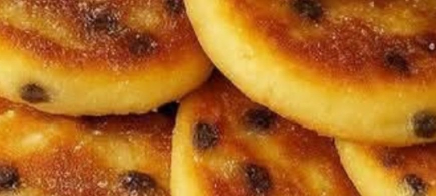 Crêpe au yaourt et aux pépites de chocolat