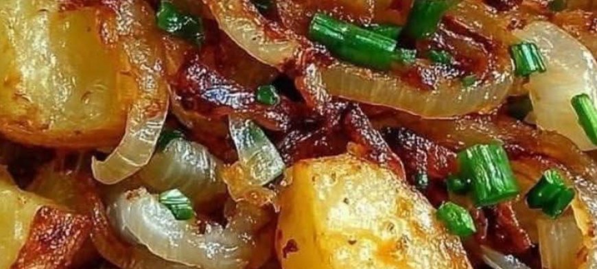 Fried Potatoes and Onions Recipe