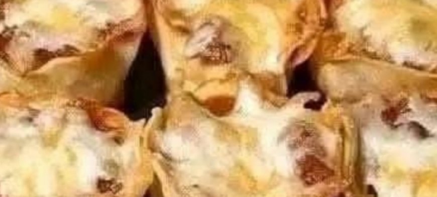 Wonton Wrapper Lasagna Bites