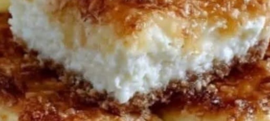 This delicious dessert features a creamy