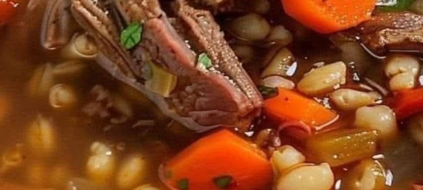 Classic Beef Barley Soup Recipe