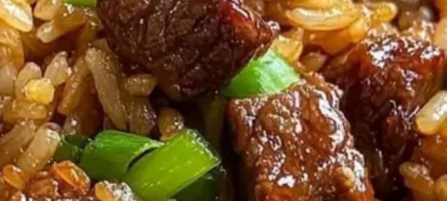 Garlic Beef Fried Rice
