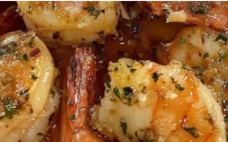 Baked Italian Shrimp with Lemon – A Zesty and Elegant Dish Made Simple