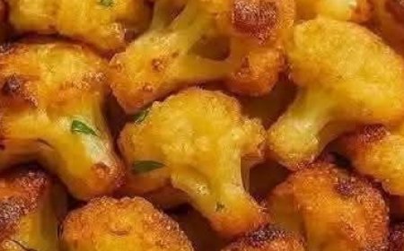 Crispy Roasted Cauliflower