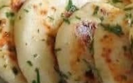 Fluffy Herbed Flatbread Bites