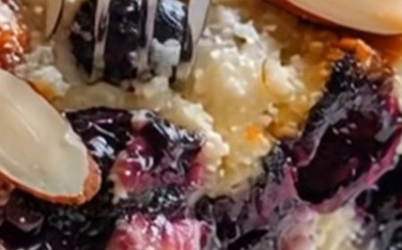 Blueberry Almond Cake