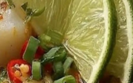 Coconut Lime Fish Soup