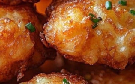 Amish Onion Fritters!