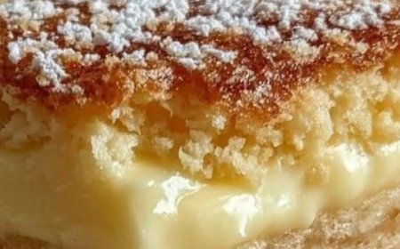 Vanilla Custard Cream Squares