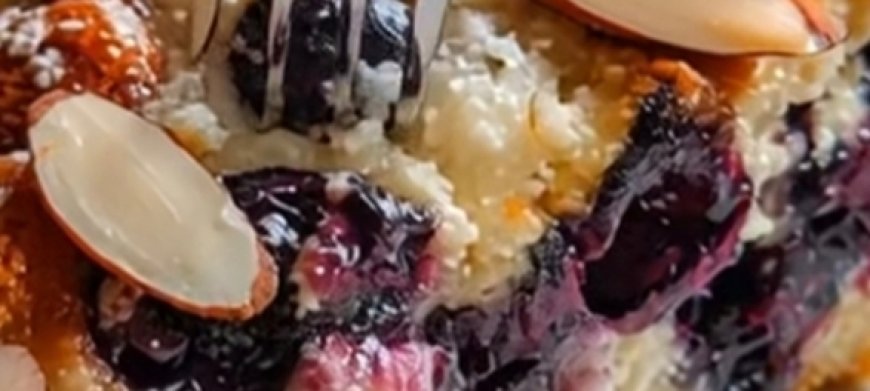 Blueberry Almond Cake