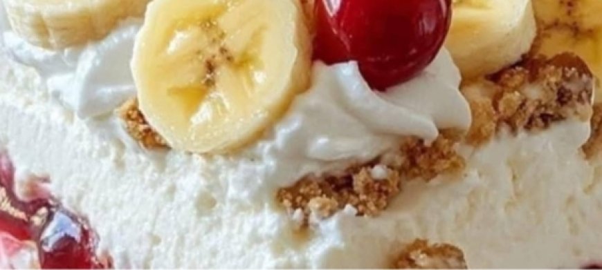 No-Bake Banana Split Cake