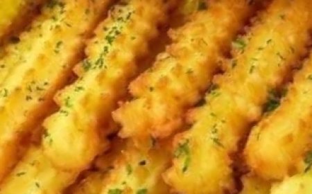Crispy Piped Potato Fries – Recipe