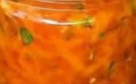 Spicy Carrot & Pepper Preserved Salad (Jar Recipe)