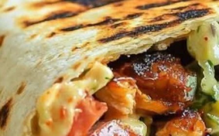 Chipotle Ranch Grilled Chicken Burrito