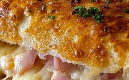Ham and Cheese Calzones